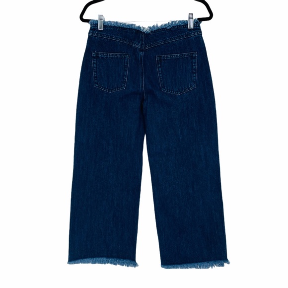 NWOT CAARA raw hem and waist cropped jeans - K22 - Picture 2 of 7